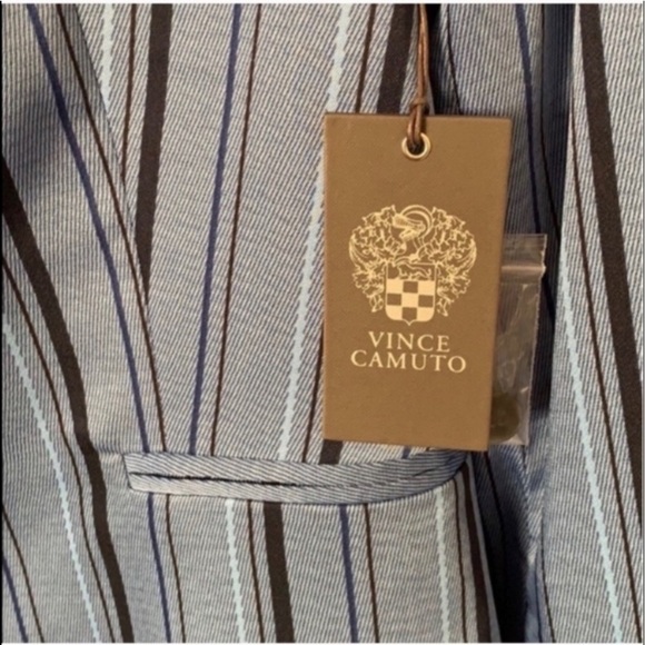 Vince Camuto Striped Blazer Jacket - Picture 6 of 12